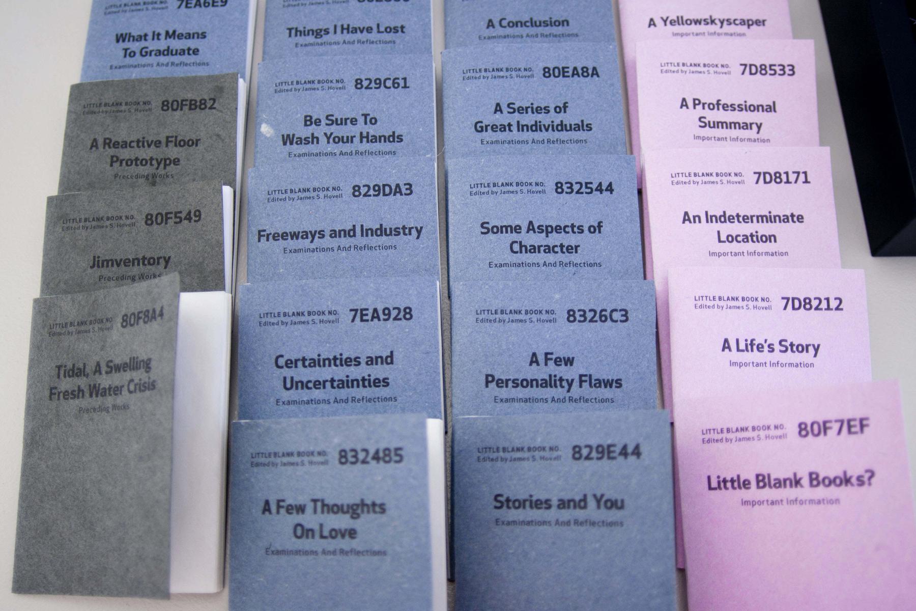 Overview shot of titles.