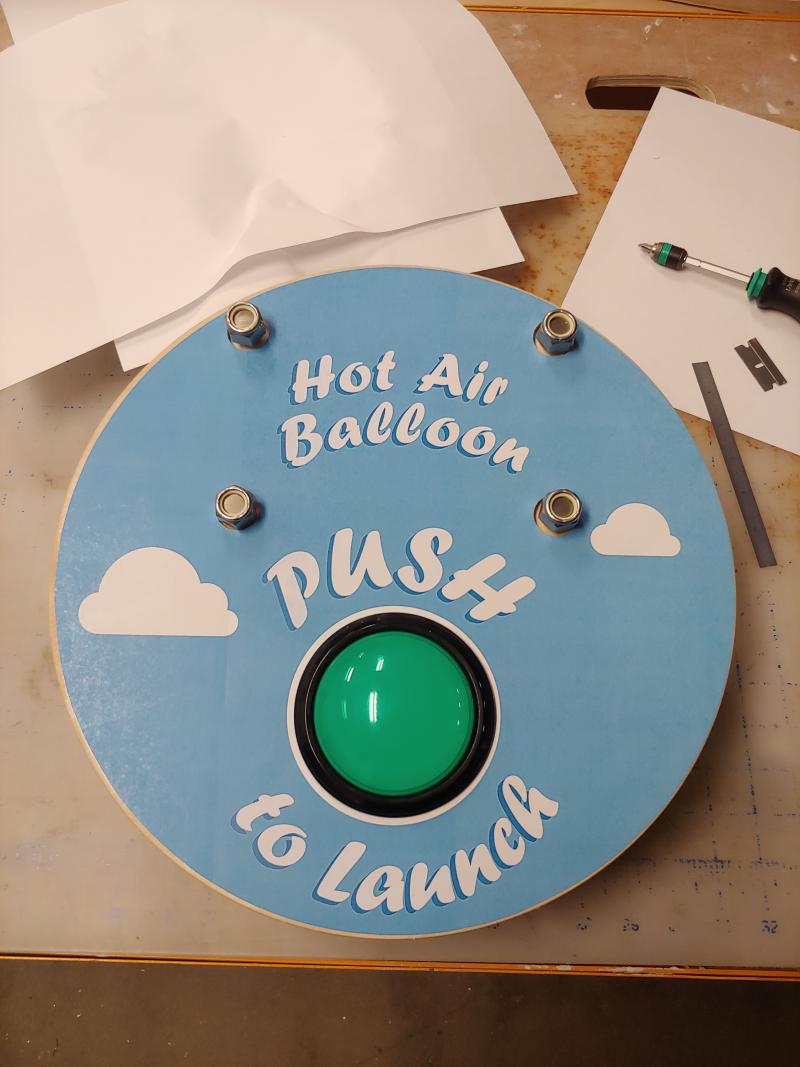 Hot Air Balloon Launch quick and dirty prototype.