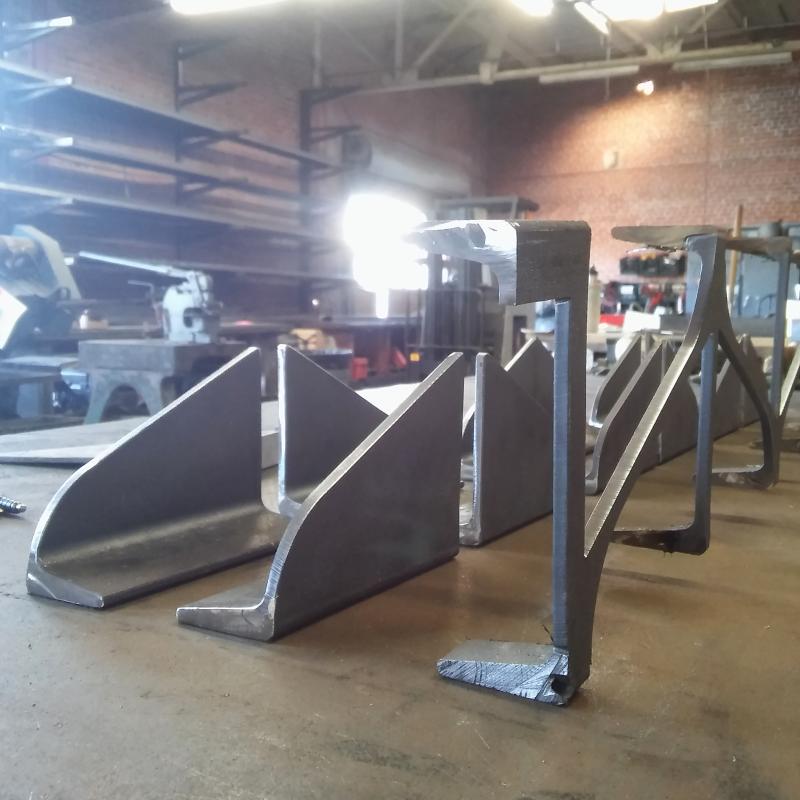Bracket fabrication.