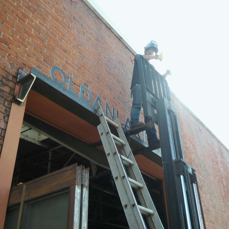 Oladani's Studio Sign Work.